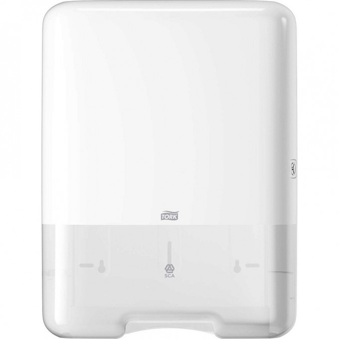Диспенсер для листовых полотенец TORK H3 ELEVATION пластик белый ''SCA'' 1/1 333х136х439 мм T-553000