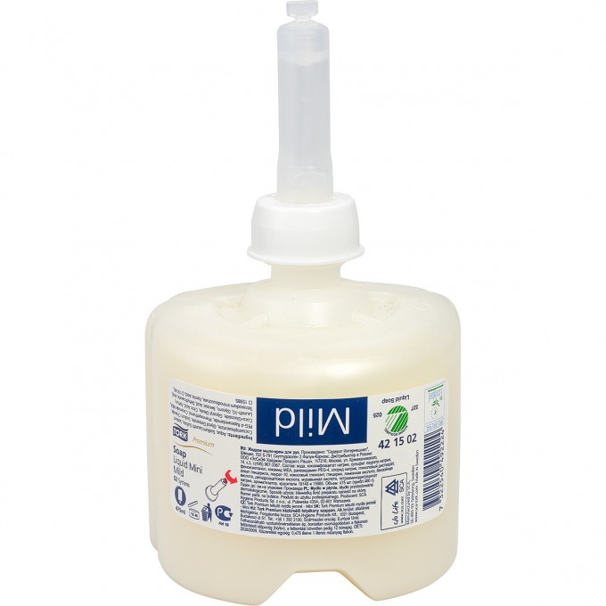 Мыло жидкое TORK PREMIUM 475мл белое ''SCA'' 1/8 T-421502