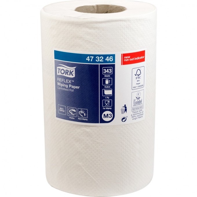 Полотенце бумажное TORK REFLEX M3 120м ''SCA'' 1/12 T-473246